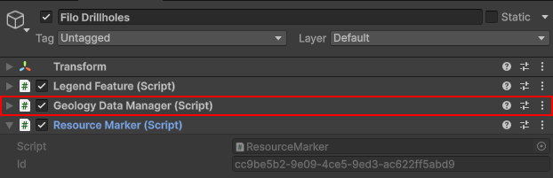Image of the Resource GameObject